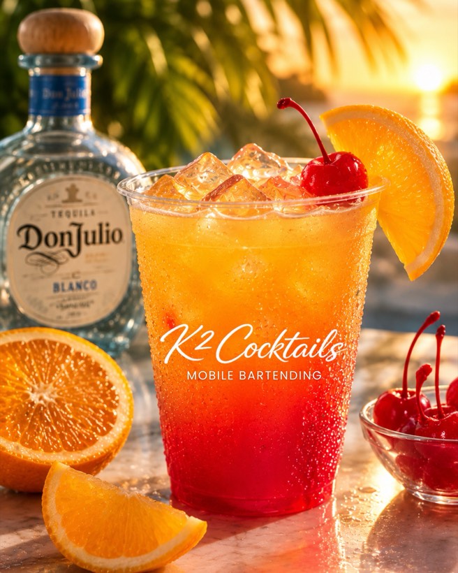 K2 Sunrise cocktail