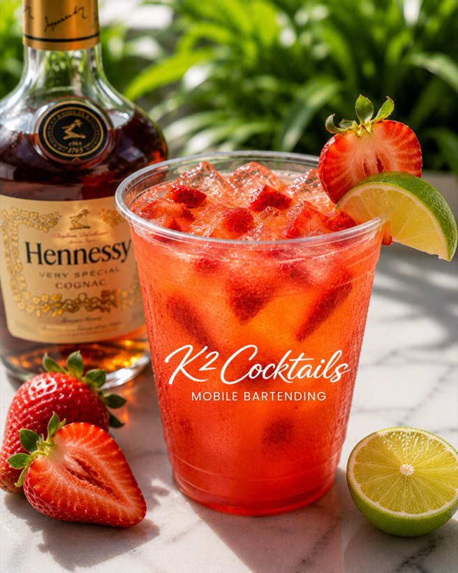 Strawberry Affair cocktail